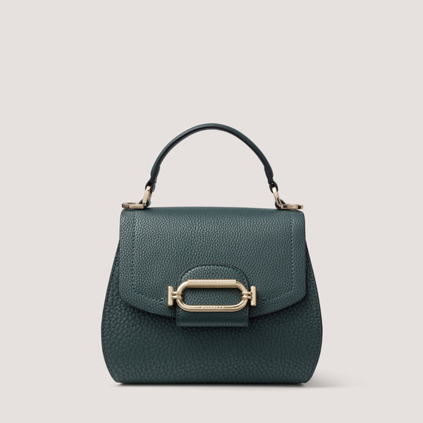 Our new hero Juno tote bag is also available in a cute and compact mini in our new spruce green olourway.