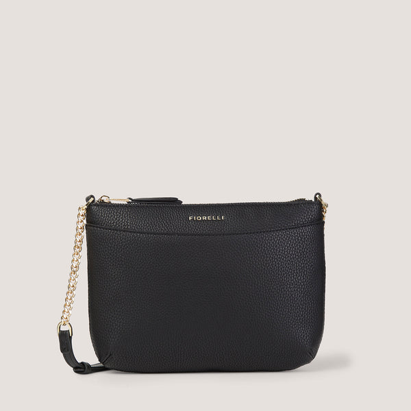 Small but mighty, the new black Astrid crossbody bag is the perfect day to night style this season. 