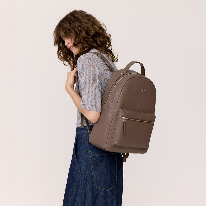 Anouk Large Backpack Coffee Brown – - Main Image