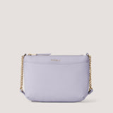 The faux-leather Astrid crossbody bag comes in a soft lilac hue for the new season.