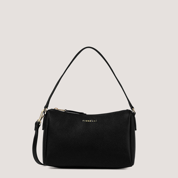 The Dixie handbag calls to mind iconic '90s styles. It's made from faux leather in Black.