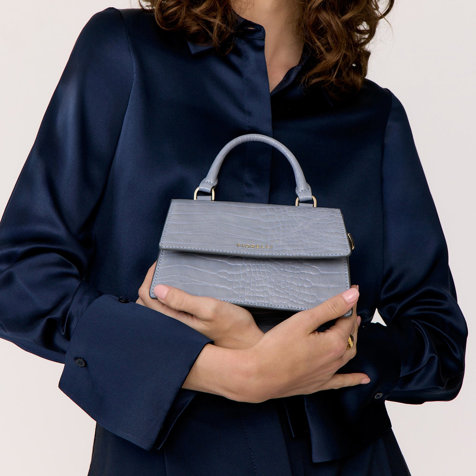 Fiorelli blue bag on sale