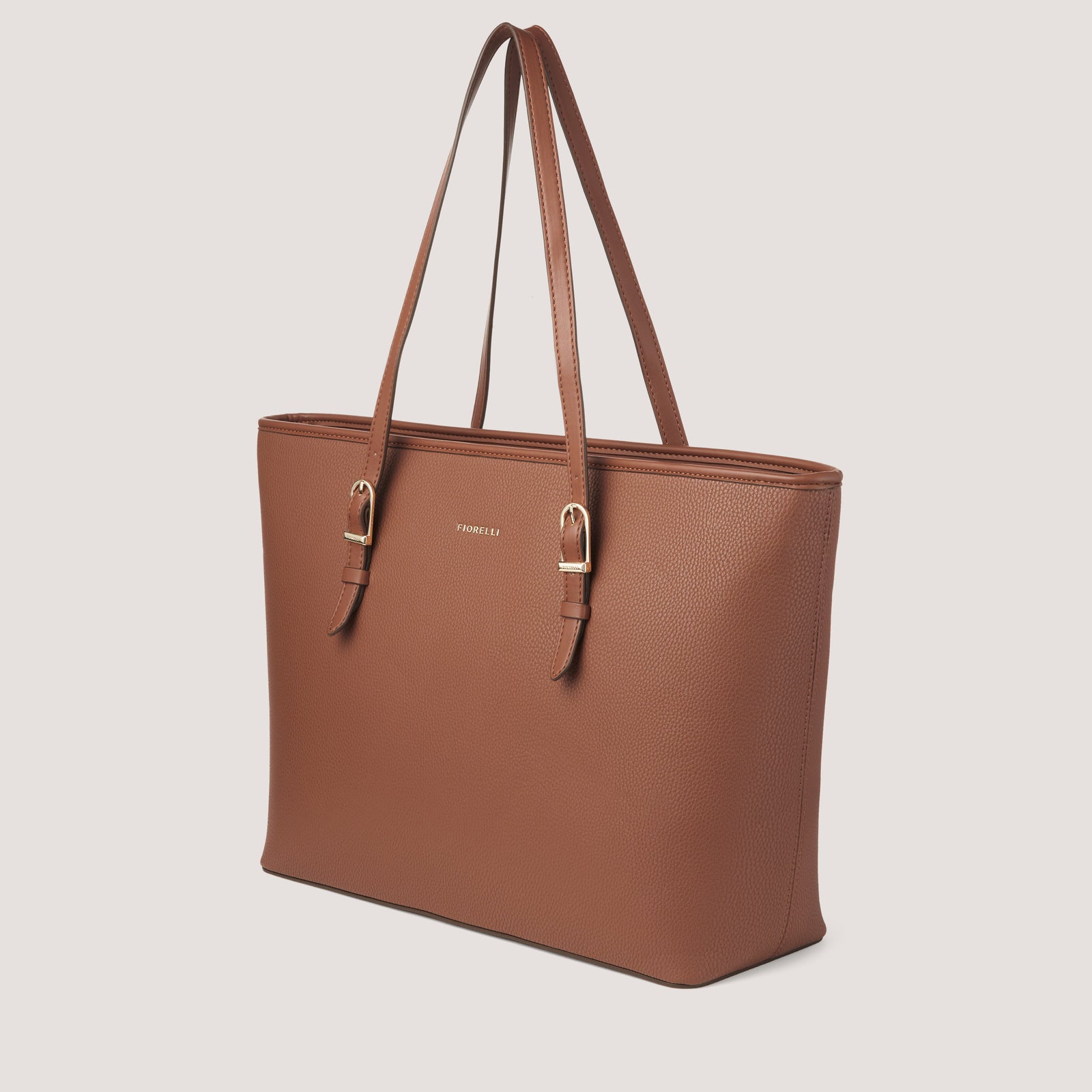 Etta Tote Bag Tan Brown –