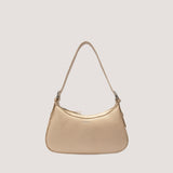 Poppy shoulder bag in Champagne gold metallic 