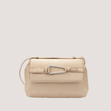 Arabella Champagne metallic gold Crossbody 