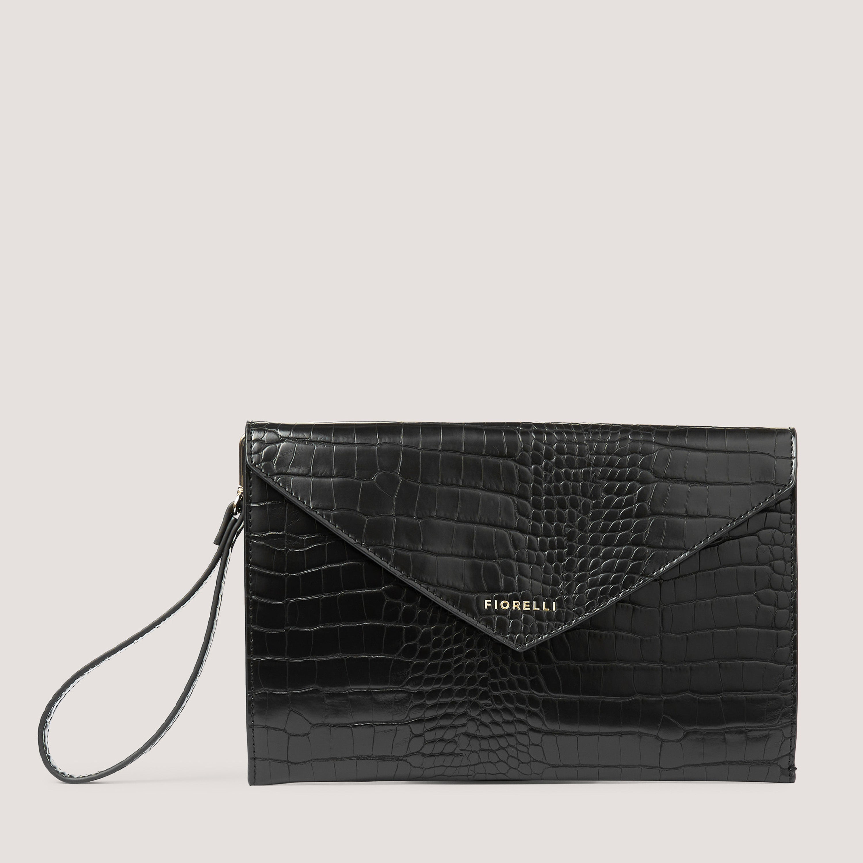 Ophelia | Black Clutch Bag | Fiorelli.com