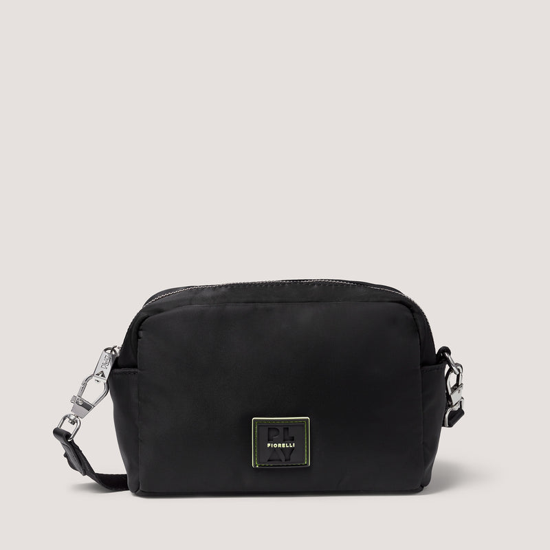 Black Camera Crossbody Bag