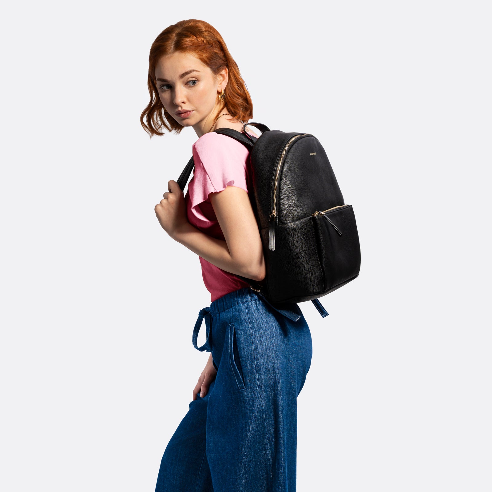fiorelli anna mini backpack NEW with Tags! Black Faux-Leather 