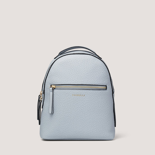 The Anouk backpack is available in our new pale blue hue.