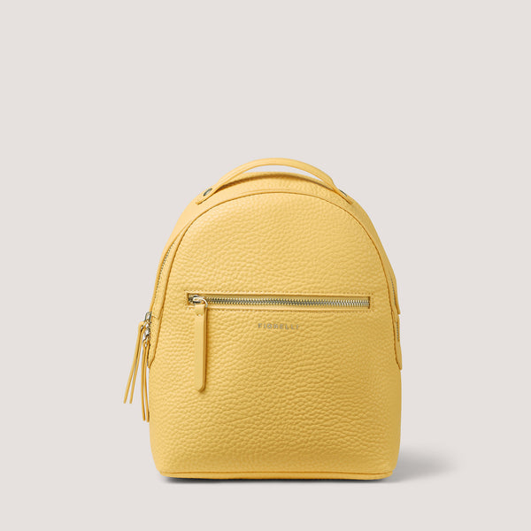 The yellow Anouk backpack will inject colour into your look. It features a top grab handle and adjustable straps.