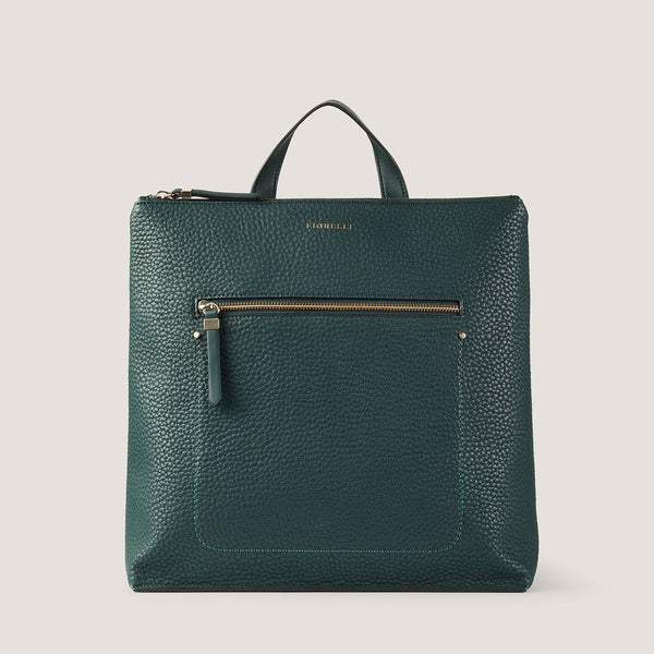 Our best-selling Finley backpack comes in a rich spruce green colourway to see you through the seasons.