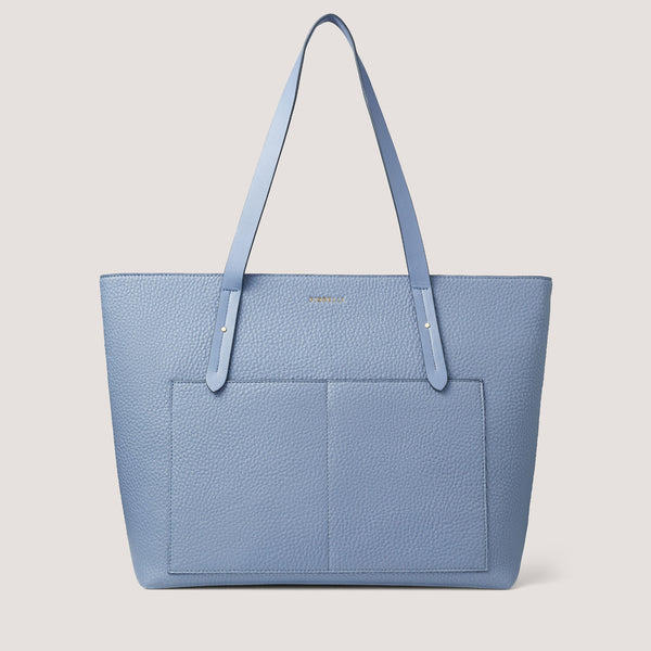 Made from faux leather, the Austyn tote bag features an inset zip for an understated style.