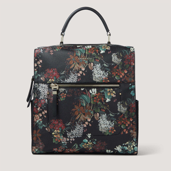 Fiorelli’s iconic Anna backpack has been refreshed this season with our brand new winter botanical print