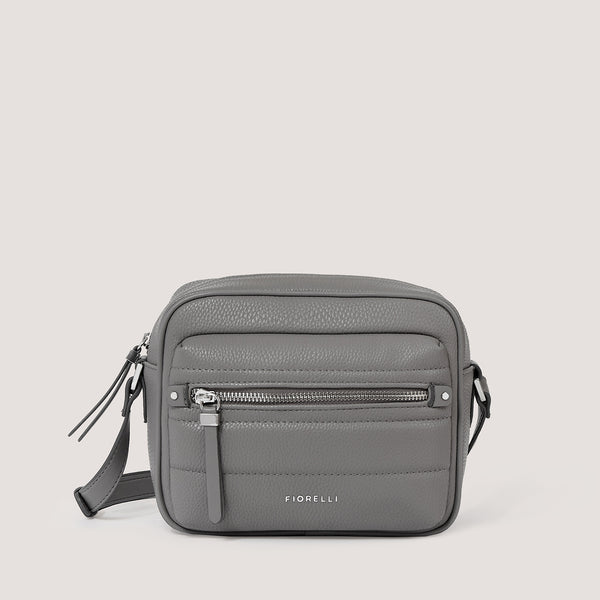 Say hello to your new must-have grey crossbody bag