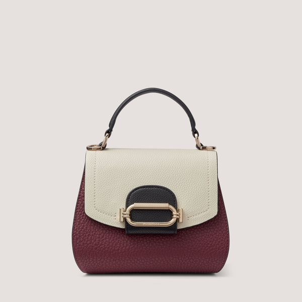 Our new hero Juno tote bag is also available in a cute and compact mini in our new port mix colourway.