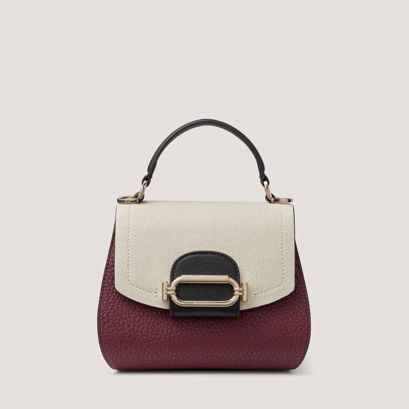 Our new hero Juno tote bag is also available in a cute and compact mini in our new port mix colourway.