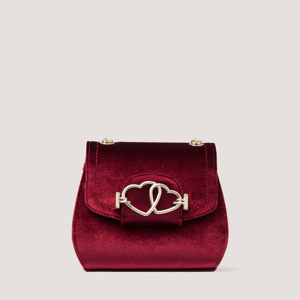 The Eros is a brand new red velvet Fiorelli crossbody bag which is cute and compact