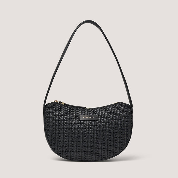 New this season, the small shoulder bag in black is a heritage style that is forever on-trend.