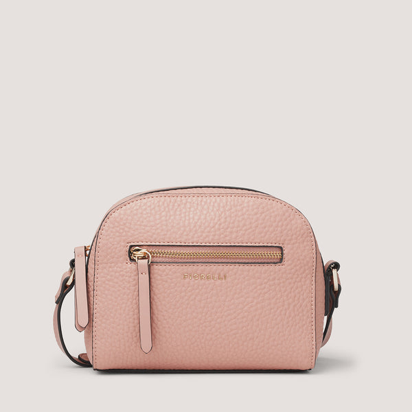 We've updated the classic camera bag to create this season's must-have crossbody in dusky pink.