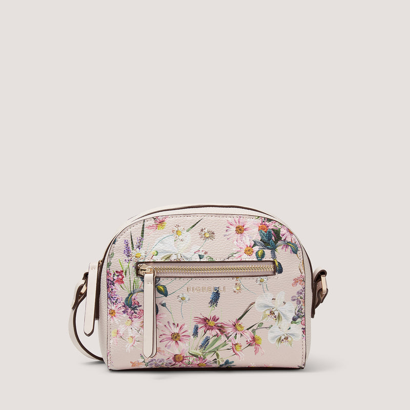 We've updated the classic camera bag to create this season's must-have crossbody in white floral.