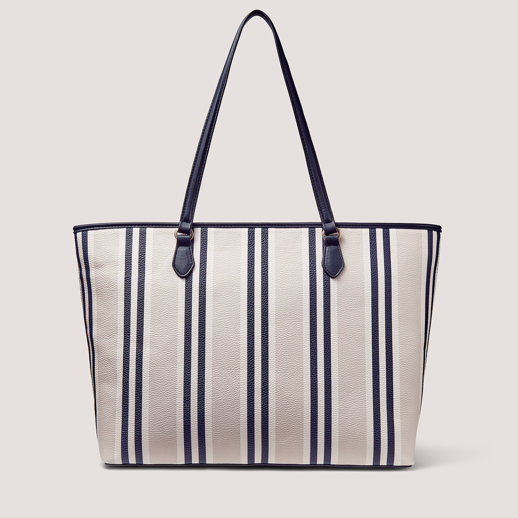 Striped Flight Bag with monogram – Pretty Personal Gifts