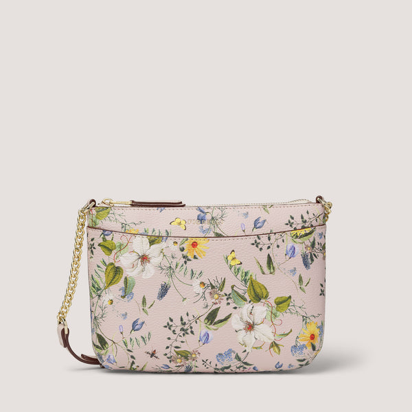 The Astrid crossbody bag is re-imagined in a summer botanical print.