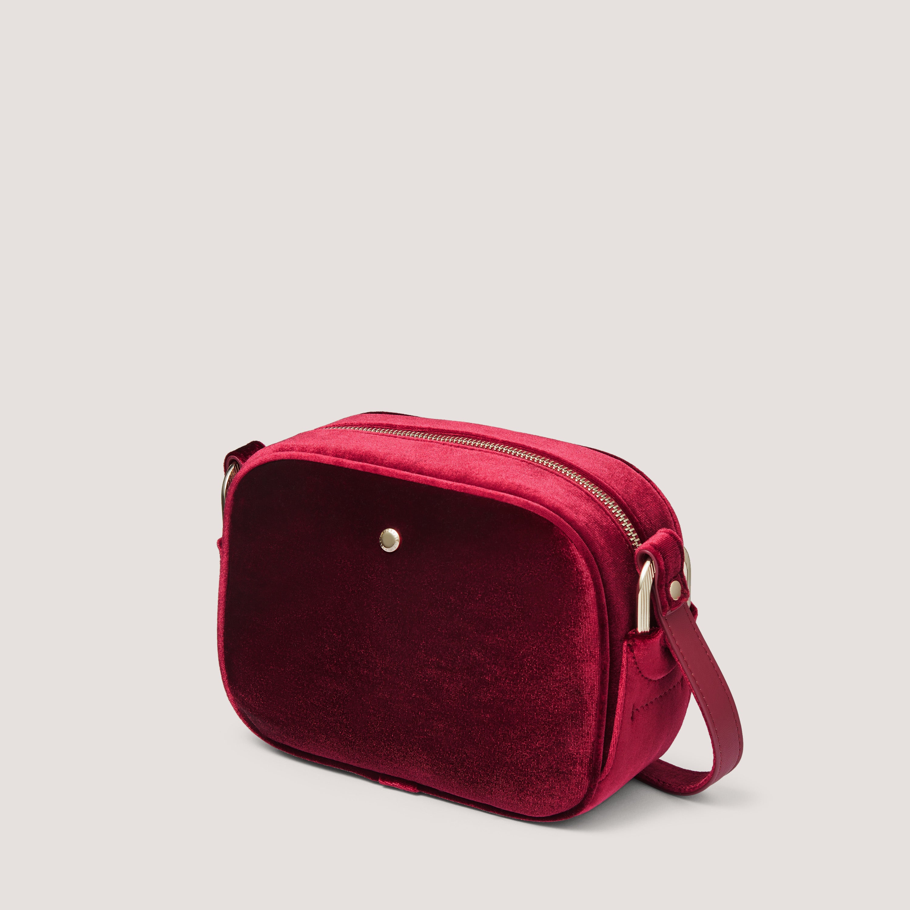 Beau Velvet Crossbody Bag