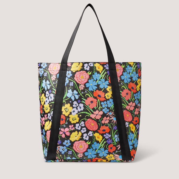 GL0019W BLACK - Flower Handbags - Fashion World