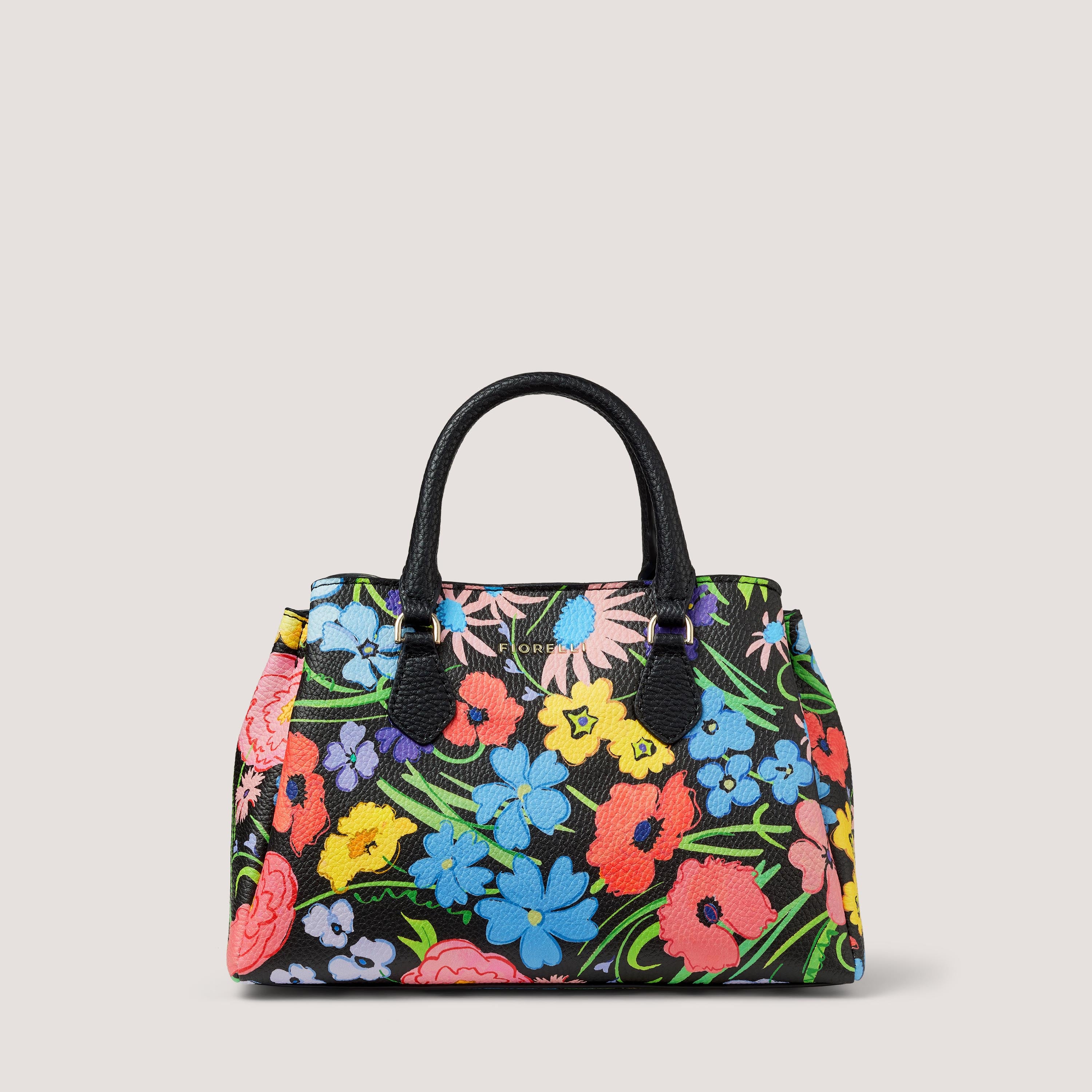 Paloma Mini Handbag | Black Floral Print – Fiorelli.com
