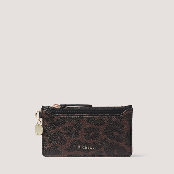 Simple yet effective, our new Luna cardholder in leopard print is the perfect grab and go accessory.