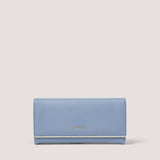 An elevated everyday choice, the Carmen purse is made from light-blue pebbled faux-leather.
