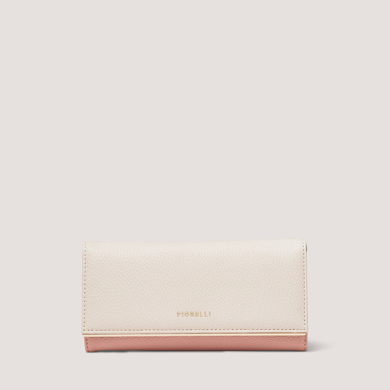 The Carmen purse is a customer favourite, in a new dusky pink mix.