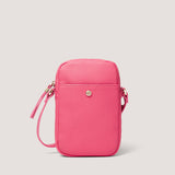 The style you never knew you needed is our new Paris phone bag in pink.