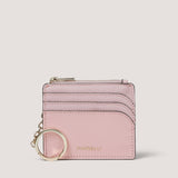 The Pink Ciara coin purse has five slots for easy access to your cards and a zipped compartment to keep cash, coins and receipts safe.