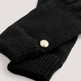 Classic black slimline gloves.
