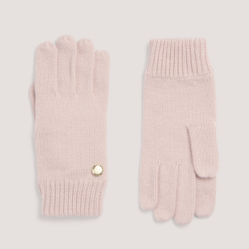 Pretty pink slimline gloves.