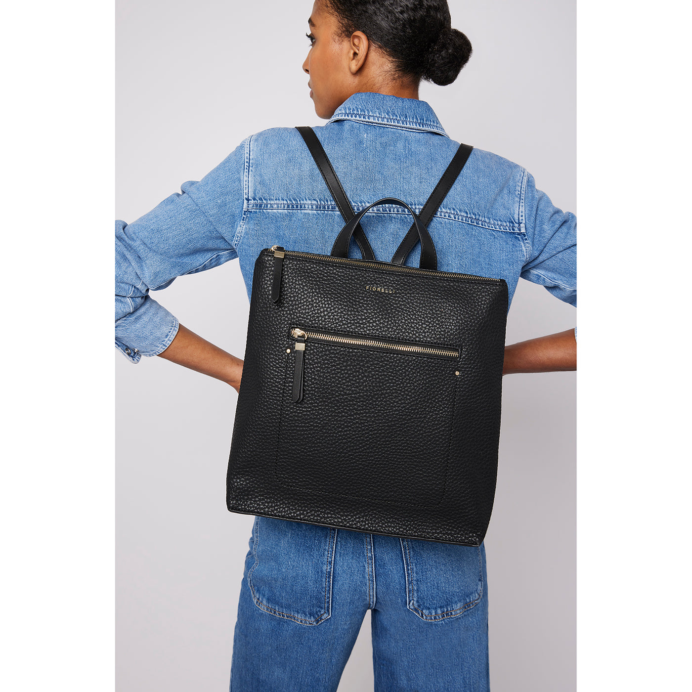 Finley Best Black Backpacks for Women Fiorelli